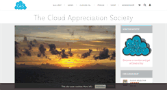 Desktop Screenshot of cloudappreciationsociety.org